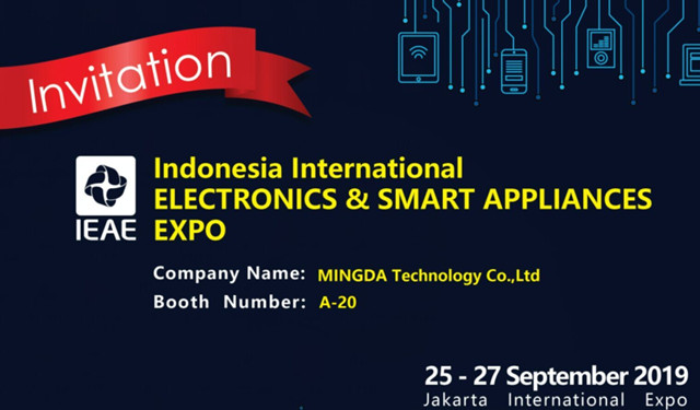 2019印尼國際電子消費品展【IEAE?Indonesia】|洋明達攜3D打印機與您相約印尼雅加達國際展覽中心A-20(圖2)