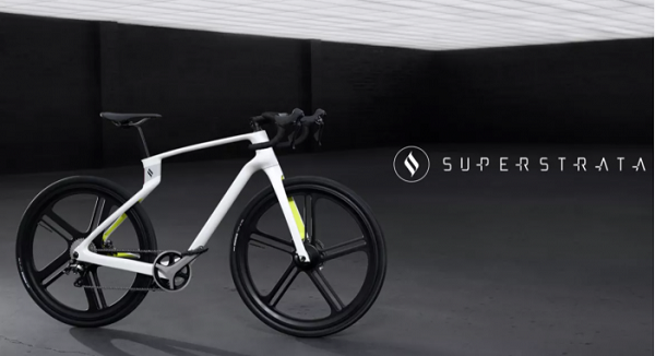  Superstrata推出了世界上第一臺3D打印一體式電動自行車 (圖2)